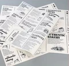 Создание программы-оболочки ткани прозрачного водоустойчивого качества еды бумаги упаковки плода белое