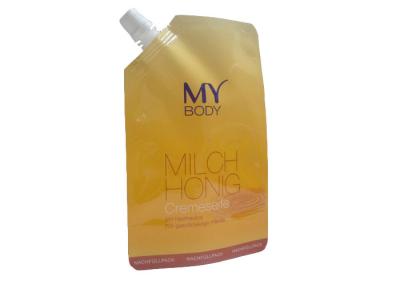 High Barrier Bodycare 1kg Stand Up Pouches OEM Moisture Proof Side Spout Pouch