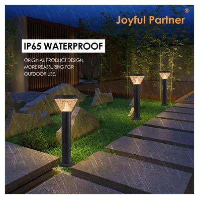 Lámpara de columna de césped 2 años PC ABS Garantía de la carcasa IP65 impermeable Color RGB Función de encendido/apagado automático