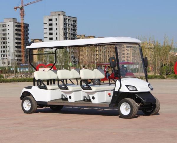 Qingdao export electric golf cart 6 seats 4 wheel golf car  good quality hot sale to US