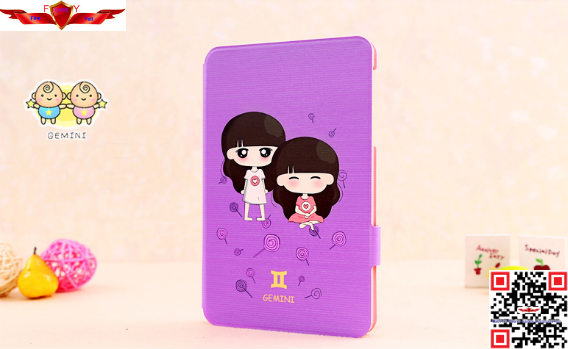 New 100% Qualify Perfect Fit Cartoon Ultra Thin PU Leather Cover Case For Lenovo S5000