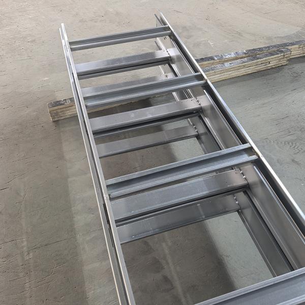 Ladder Type Cable Tray Galvanized 50mm-1000mm Good Ventilation Corrosion