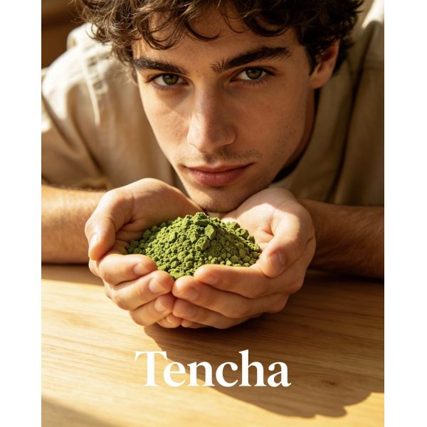 Bakery-Optimized Tencha Green Tea Leaves Non-Bitter Fat-Compatible Raw Material for Cream Filling Ganache Production