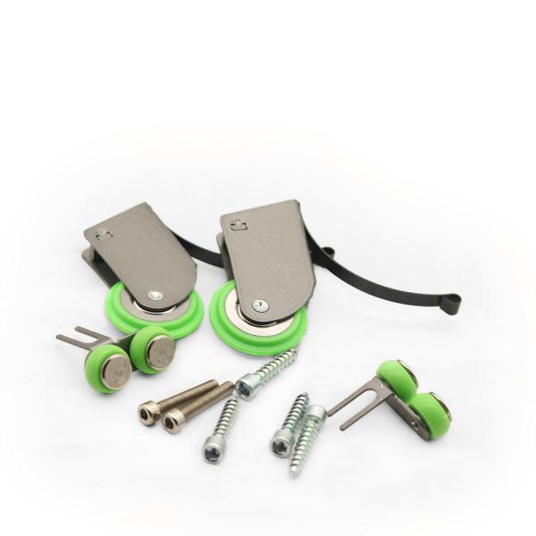 Шкив раздвижной двери колеса следа комнаты шкафа стеклянный