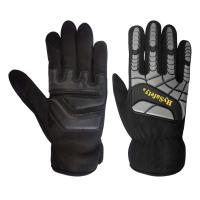 A batida do impacto de TPR reforçou o mecânico Style Gloves das luvas da proteção da mão da palma