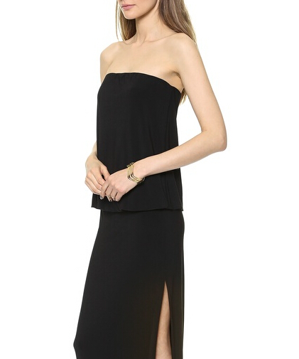 Kamali Kulture Strapless Baby Doll Gown Evening Dress