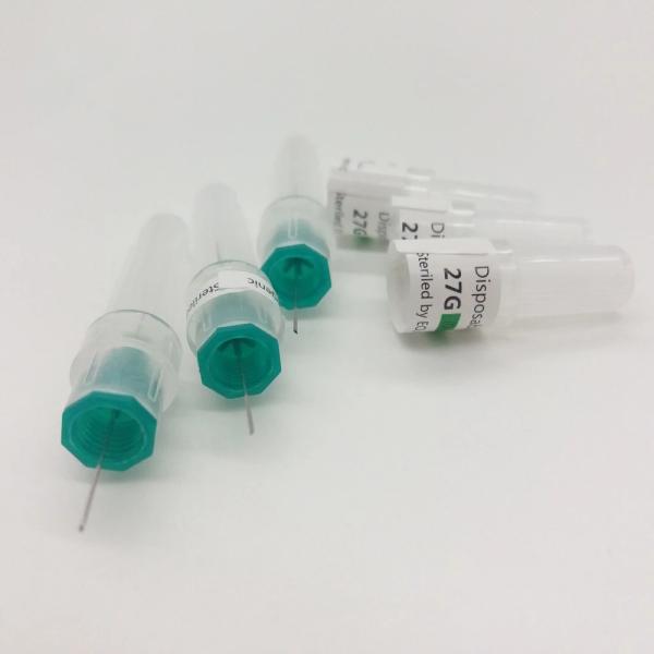 Dental Flow Dispensing Irrigation Needle Tips 27G / 30G Medical Grade