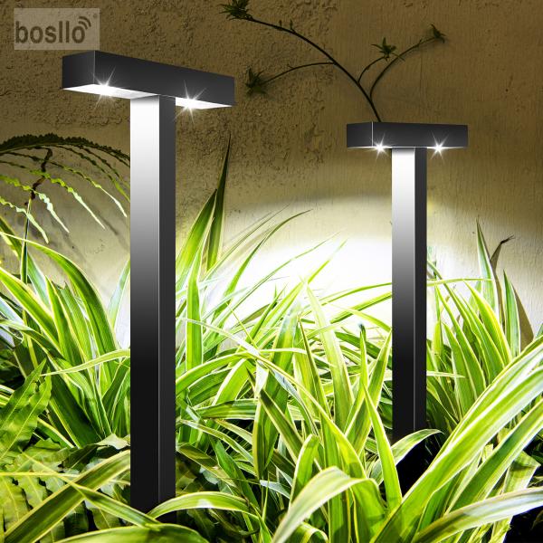 Solar Powered LED Wall Light 6000K White Light or 3000K Warm Light Product Size 11.8*3.4*32cm