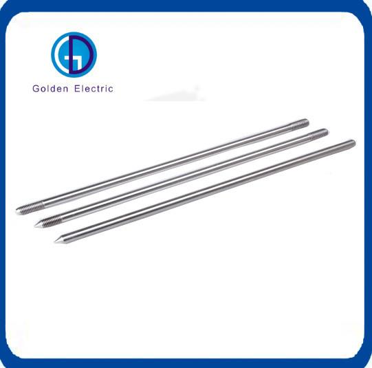 ISO9001 Certified Round Stainless Steel Ground Rods for Electrical Equipment Grounding