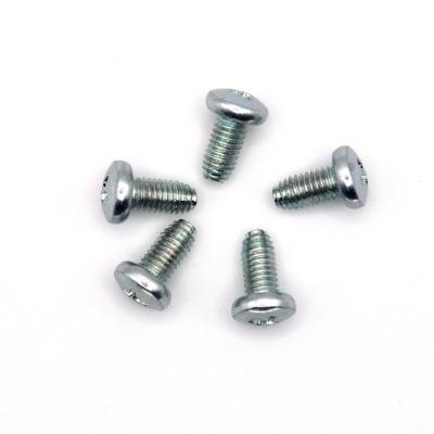 Dimensão personalizada Cores Zinco M2.2-M9.5 Cruz Recessed Pan Head Thread Roller Screws
