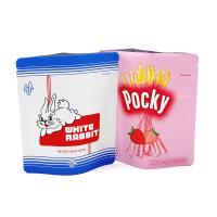 Stand up Pouch CBD Marijuana Packaging Custom 3.5g Bag with Zipper