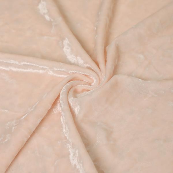 Ткань 150D 288F 240gsm бархата полиэстера лайкра розовая