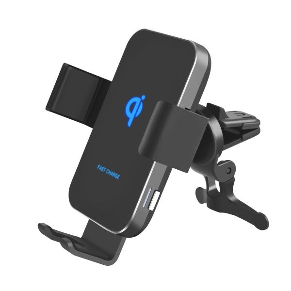 LED Indicator Coil Sensor Vent Clip 10W Qi Wireless Charger