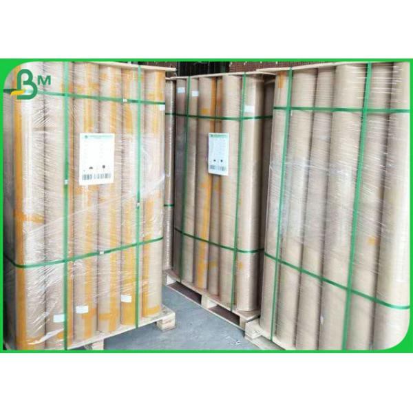Inkjet Printing 60gsm Bond Plotter Paper Roll For Drafting Printer