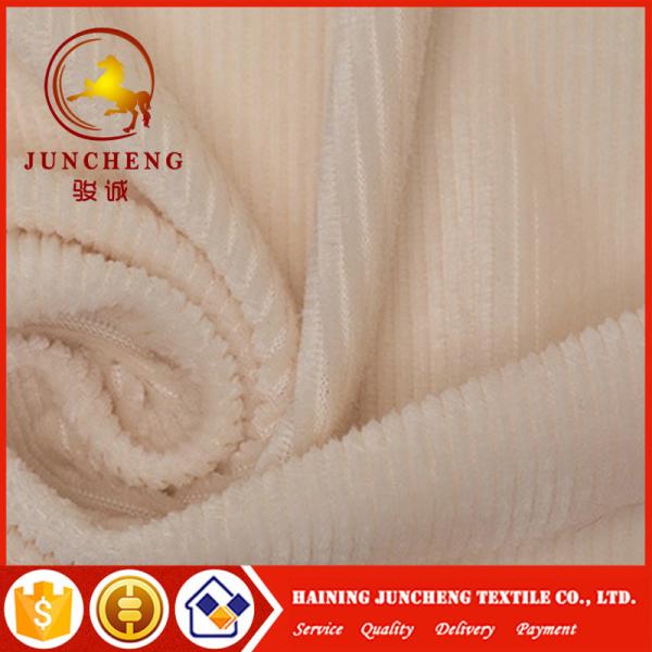 2018 autumn Fashion Ready Goods Stripe Velvet Design for Cloth