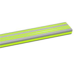 Custom Glow In The Dark Self Luminous Aluminium Nosing For Stair