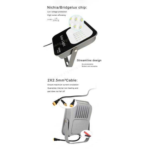 Высокие света потока яркости 30w DC5V 5100lm солнечные на открытом воздухе