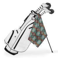 Des serviettes de golf en ballon de golf de sport en plein air personnalisées en microfibre