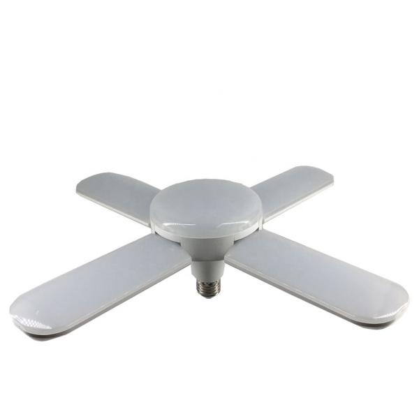 B22 E27 3 Blade LED Lights 360 Angle Ultraportable For Garage