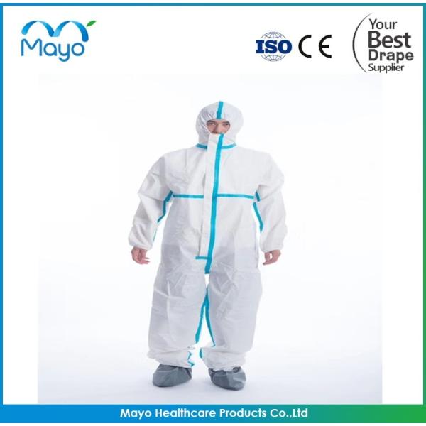 CE COVID-19 одобрил устранимыми защитными костюм Не-сплетенный Coveralls