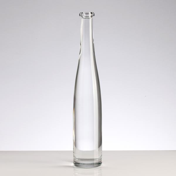 Long Neck Glass Wine Bottles for Whisky 375ml 500ml Clear Empty Beverage Bottles