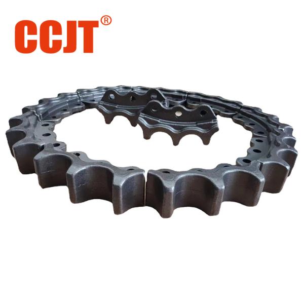 Excavadora delantera Excavadora de acero inoxidable Rodillo de la excavadora Rueda guía de la excavadora D50