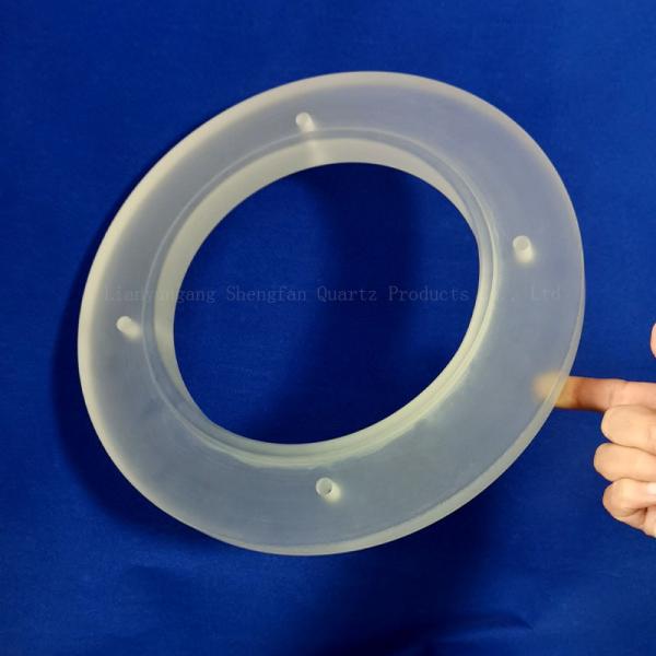 Factory Made High Temperature Resistant Corrosion Resistant Transparent Opaque Quartz Glass Special-shaped Parts For Sample Support