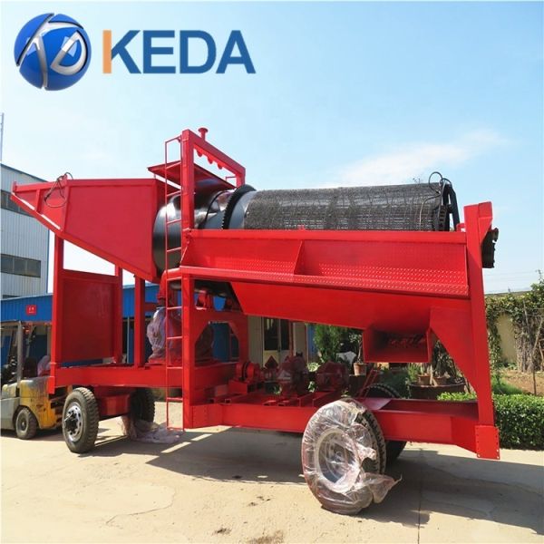 Multifunctional Alluvial Diamond Gold Ore Washing Plant with Placer Gold Washing Screen and Gold Trommel Wash Plant