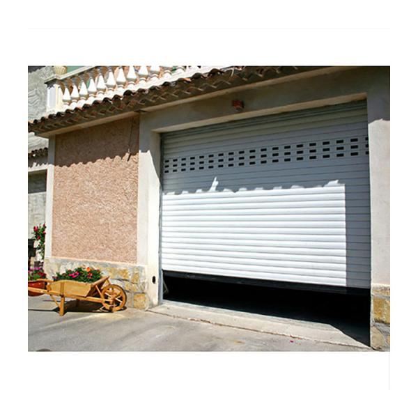 Casa Porta de Relógio Porta de Garagem de Alumínio Comercial