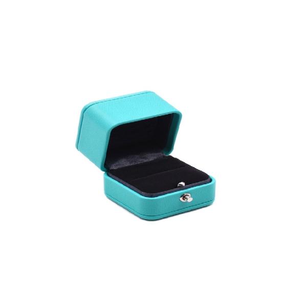 Finger Ring Eco Friendly Jewelry Boxes Packaging 48mm x 48mm x 50mm