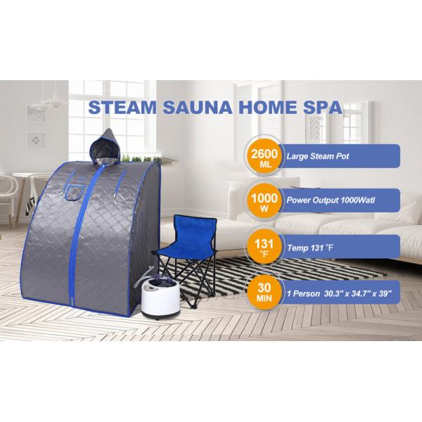 Modern Portable Steam Sauna For Spa Home Lightweight Personal Sauna Steam Generator Tent With Remote Control Indoor Steam Bath