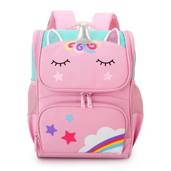 Custom Logo Waterproof Nylon School Bag for Kids Customized Logo Cartoon Pattern Type