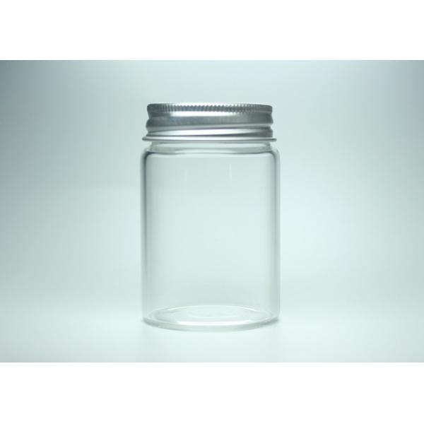 бутылка рта прозрачного высокого боросиликатного стекла 80мл 47*70мм широкая