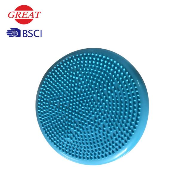Ecofriendly PVC Massage Cushion , Classic Color  Exercise Ball Seat Cushion