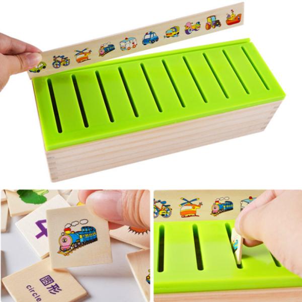 Wooden Montessori Baby Toys Mathematical Knowledge Classification