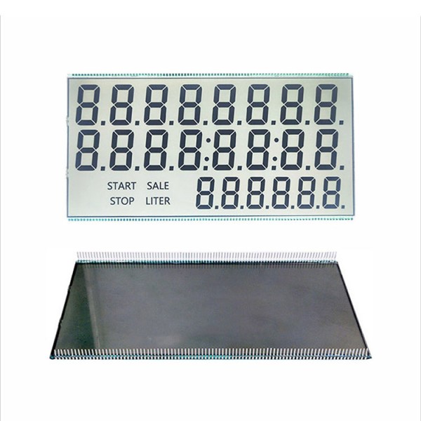 22 Digit 7 Segment TN Type LCD Display Module  Fuel Dispenser
