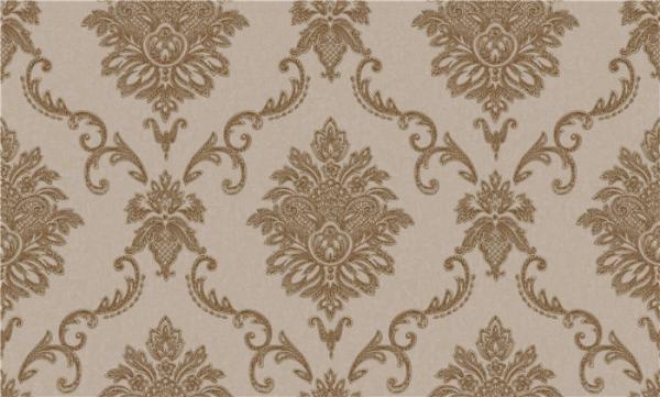 Pvc Vinyl 1.06 Meter Wallpaper For Dining Room Feature Wall , Water Ink Printing