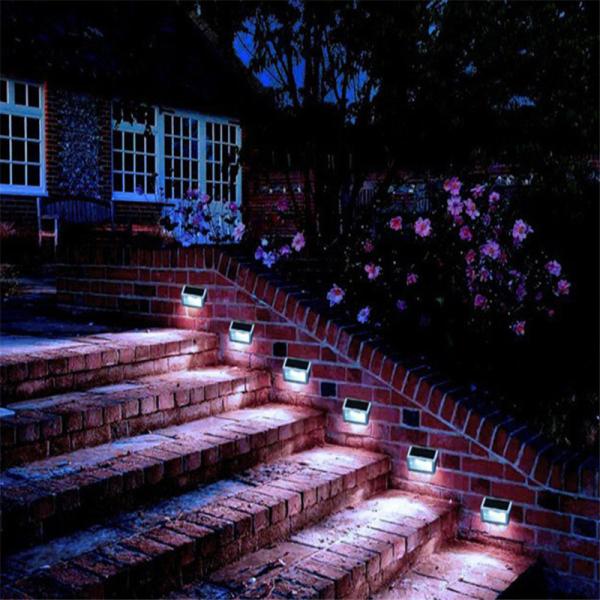 3.94in 1.2V Waterproof Outdoor Solar Deck Lights CE Stainless Steel