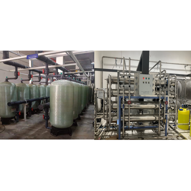 Mixed Bed Polishing Ultrapure Water Equipment 18.25MΩ·cm Resistivity Automatic Regeneration GMP Standard