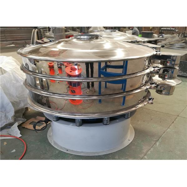 SS304 Black Pepper 10mm Rotary Vibrating Screen