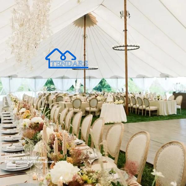 5m Bay Distance Wedding Marquee Tents Outdoor Trade Show Wedding Marquee Tents Wedding Marquee Tent for Elegant Events