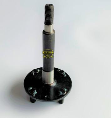 BAJAJ RE Front Wheels Axle Assembly 24151266 For Tricycle TUKTUK TAXI Moto