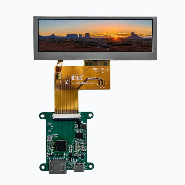 Full Viewing 3.9 Inch HDMI TFT LCD Display 480*128 Touch Screen Wide Temperature