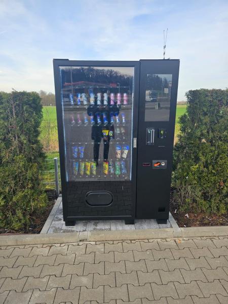 commercial intelligent snack drink Vending Machine with card reader coin cash payments