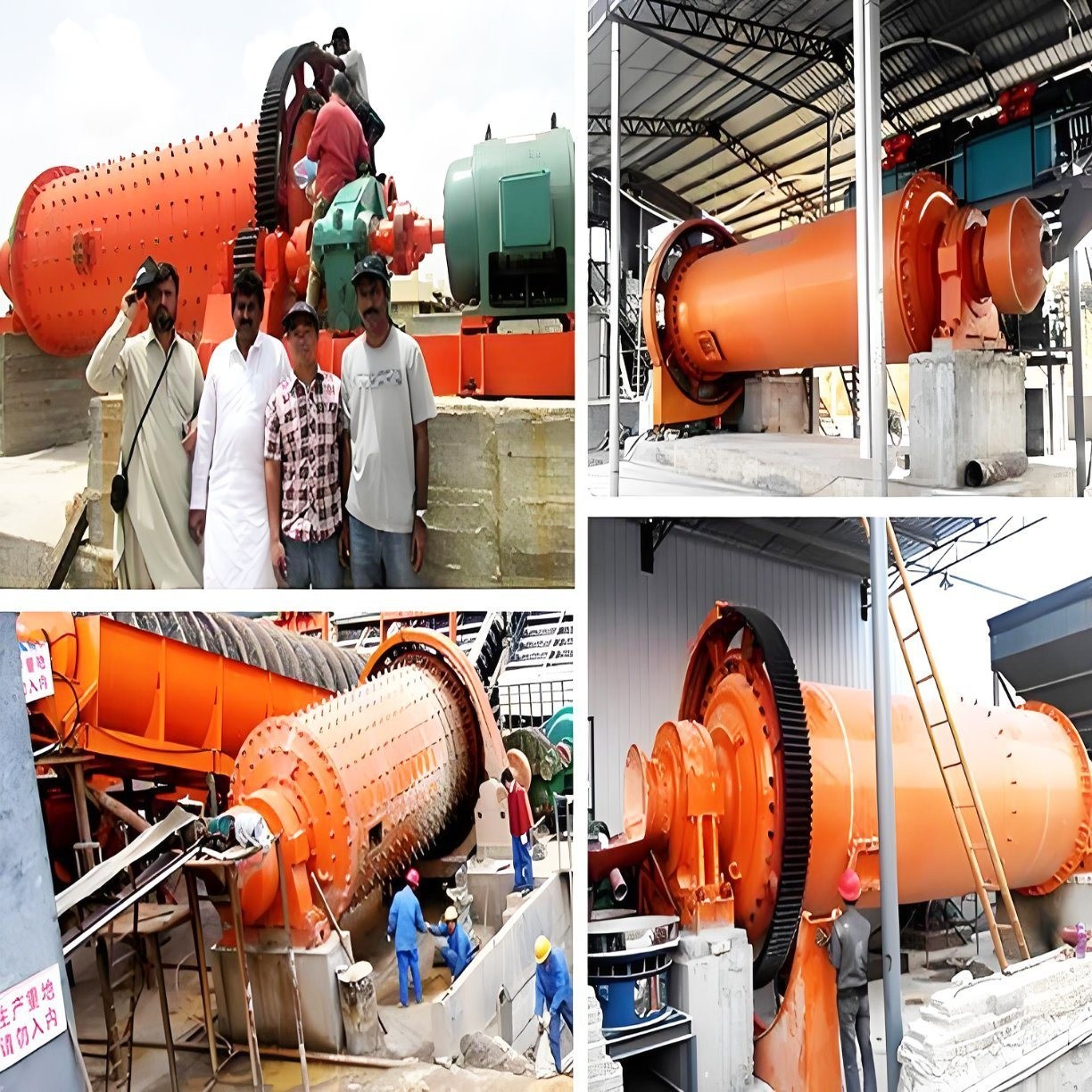 Large Capacity Ball Grinding Mill Dry and Wet Type Mine for Your Customer Requirements