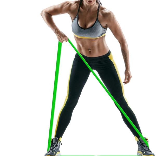 600MM 15LB 1.1MM Resistance Band And Tube Elastic Chest Expander Resistance Tube