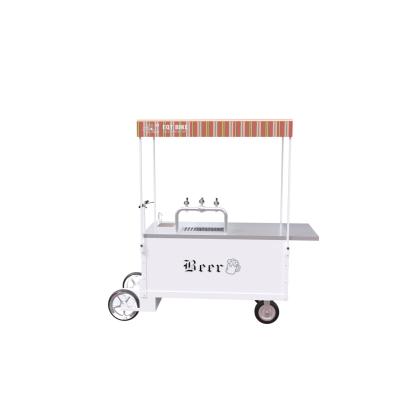 Folding Worktable Climbing 25° Disc Brake Beer Bike Cart
