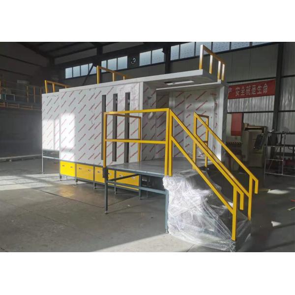 6m Length Electrostatic Powder Coating Room / Powder Paint Spray Booth
