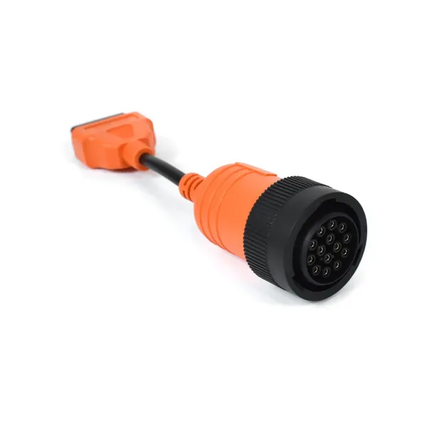 Xtruck Y009 OBD2 14 Pin Diagnostic Cable for  Truck and Excavator Diagnosis