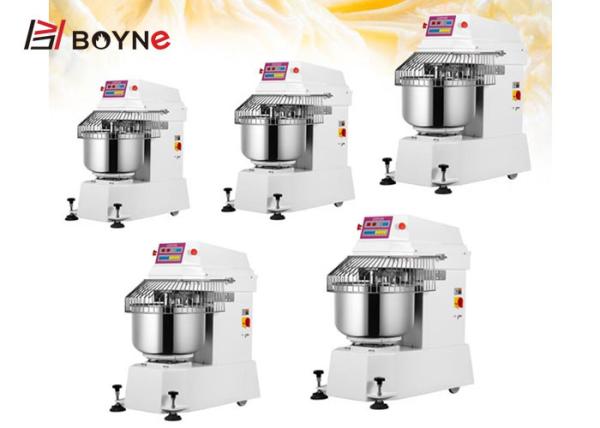 Stainless Steel 75kg Spiral Dough Mixer Bakery Equipment big vertical type of commercial ues